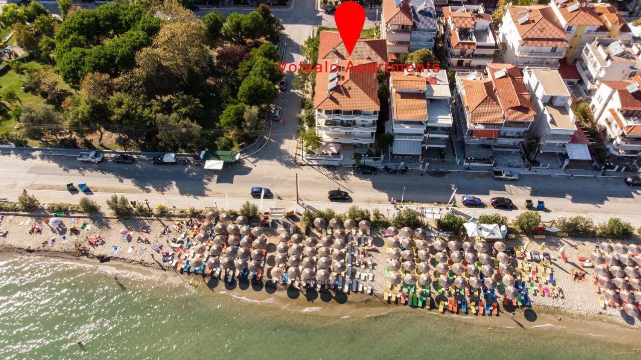 Votsalo Apartments Paralía Eksteriør bilde